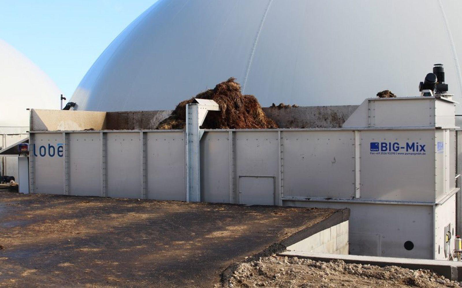 Indfødningssystem til nyt gårdbiogasanlæg i Kværs